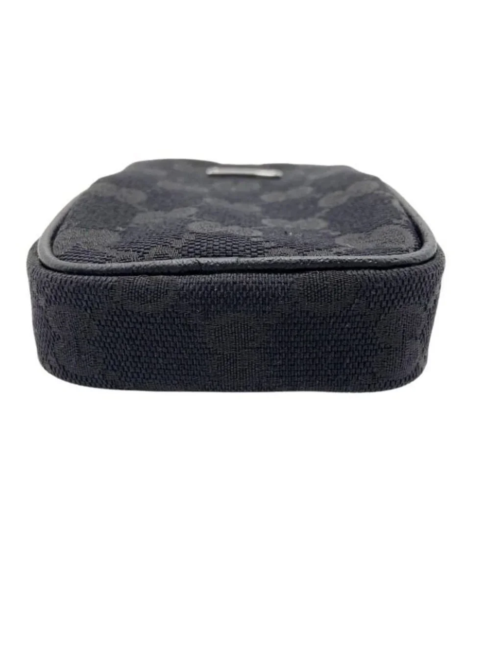 Gucci Galet Case GG Canvas Black Messenger Bag